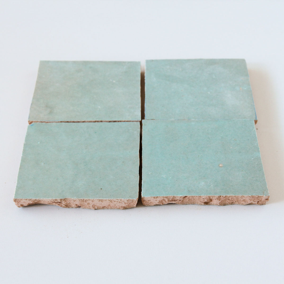 Moroccan Zellige Square Moss by Tiles of Ezra
