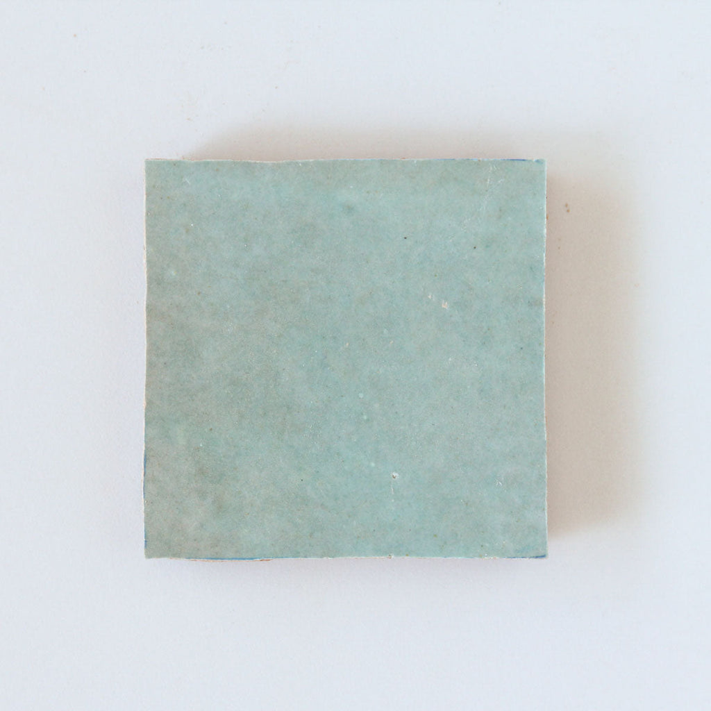 Moroccan Zellige Square Moss by Tiles of Ezra