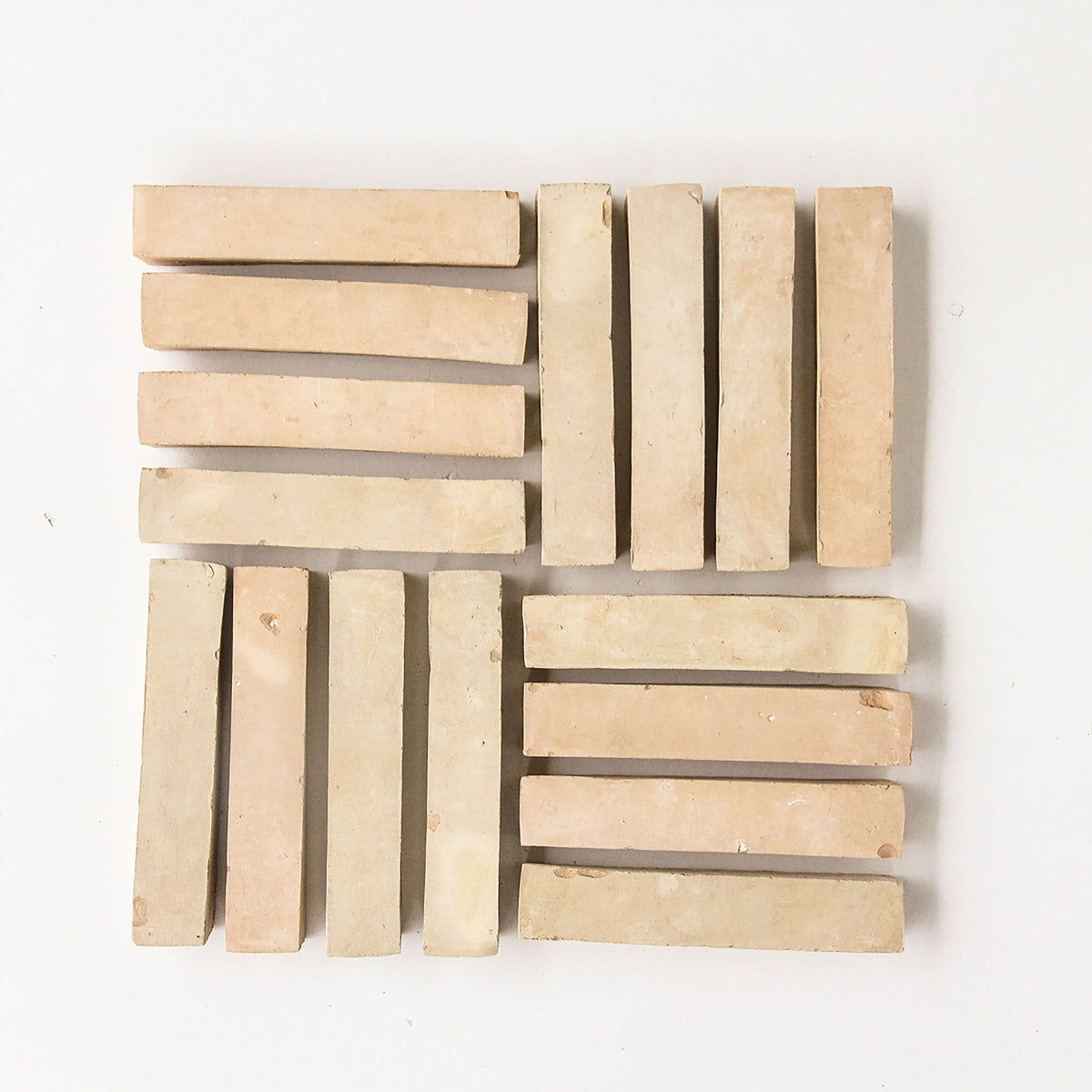 Moroccan Zellige Skinny Bejmat Clay by Tiles of Ezra