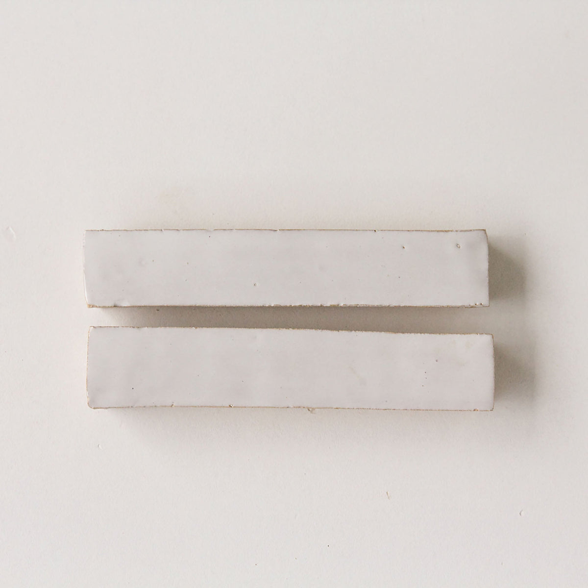 Moroccan Zellige Skinny Bejmat Snow by Tiles of Ezra