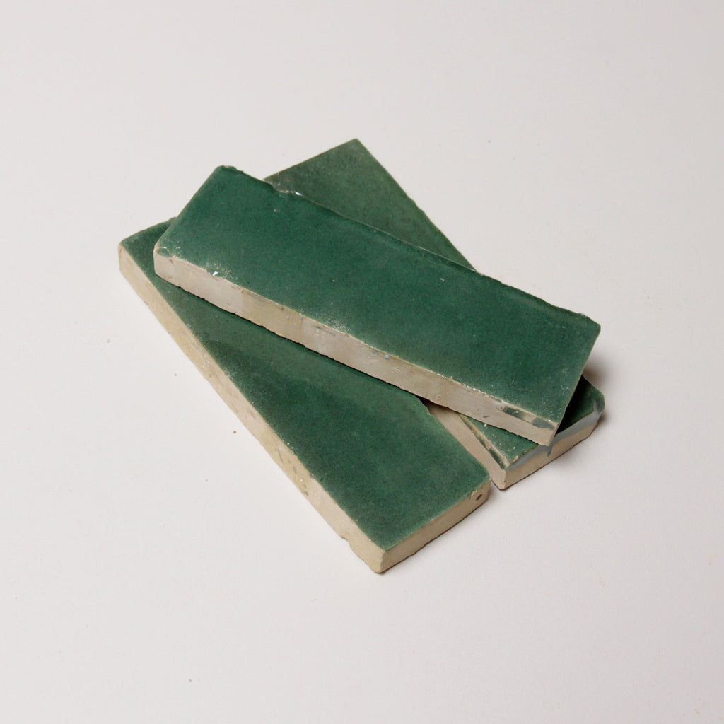Moroccan Zellige Thin Bejmat Forest by Tiles of Ezra