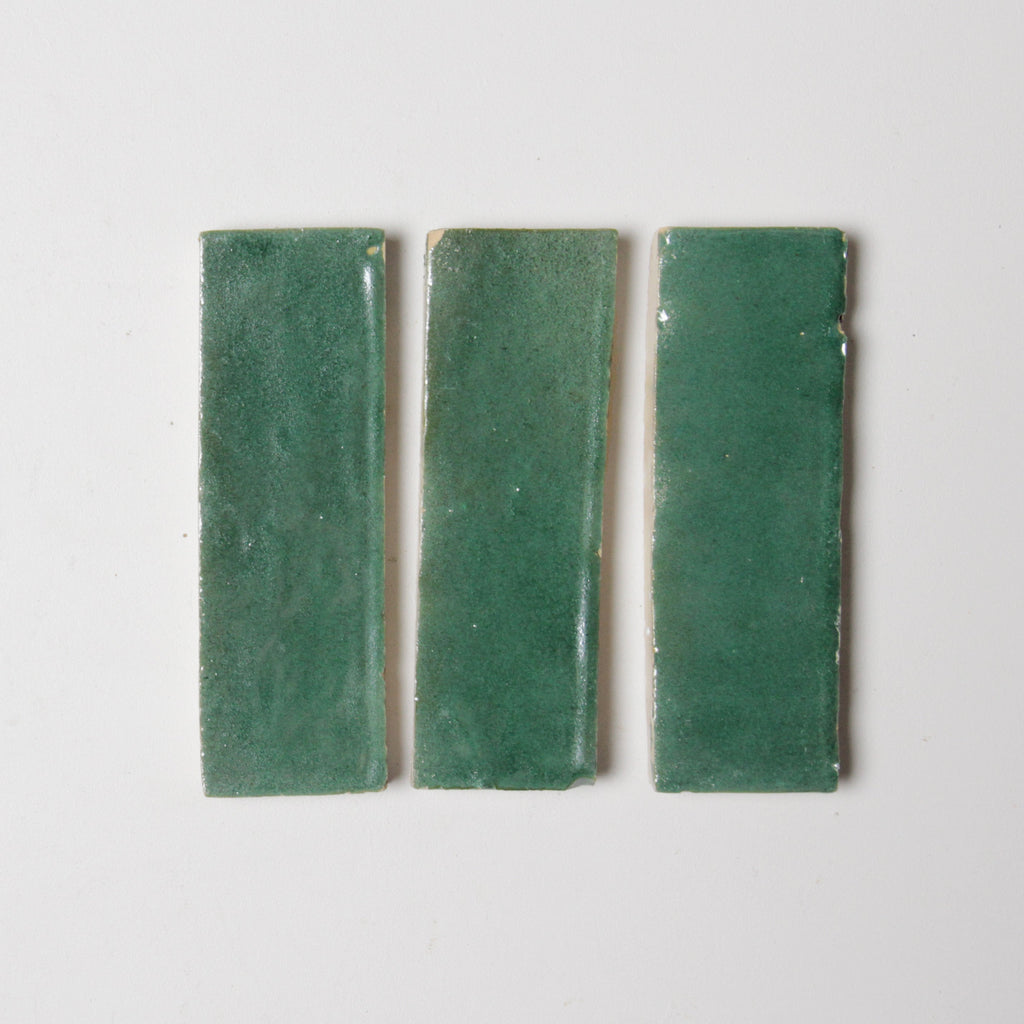 Moroccan Zellige Thin Bejmat Forest by Tiles of Ezra