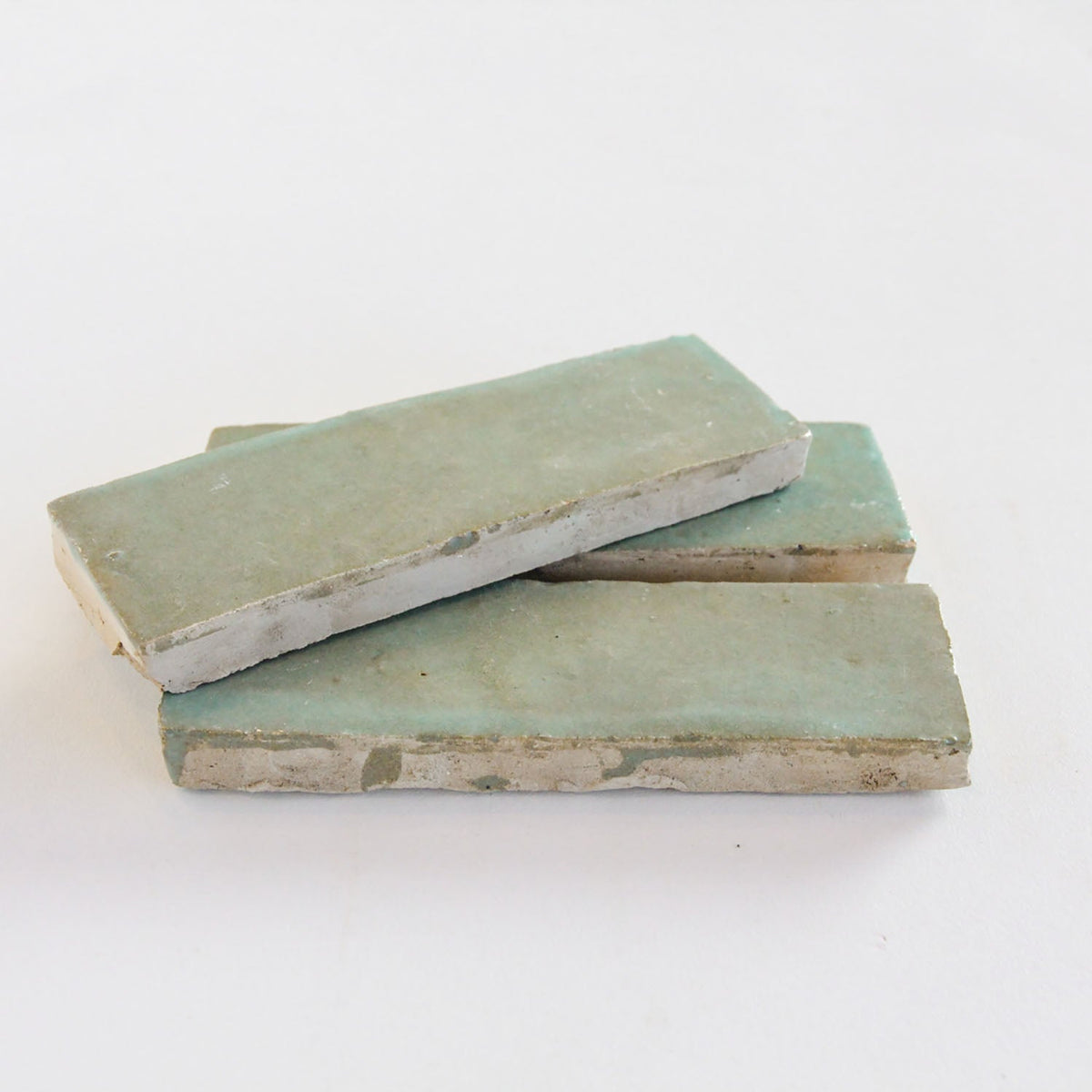 Moroccan Zellige Thin Bejmat Avocado by Tiles of Ezra