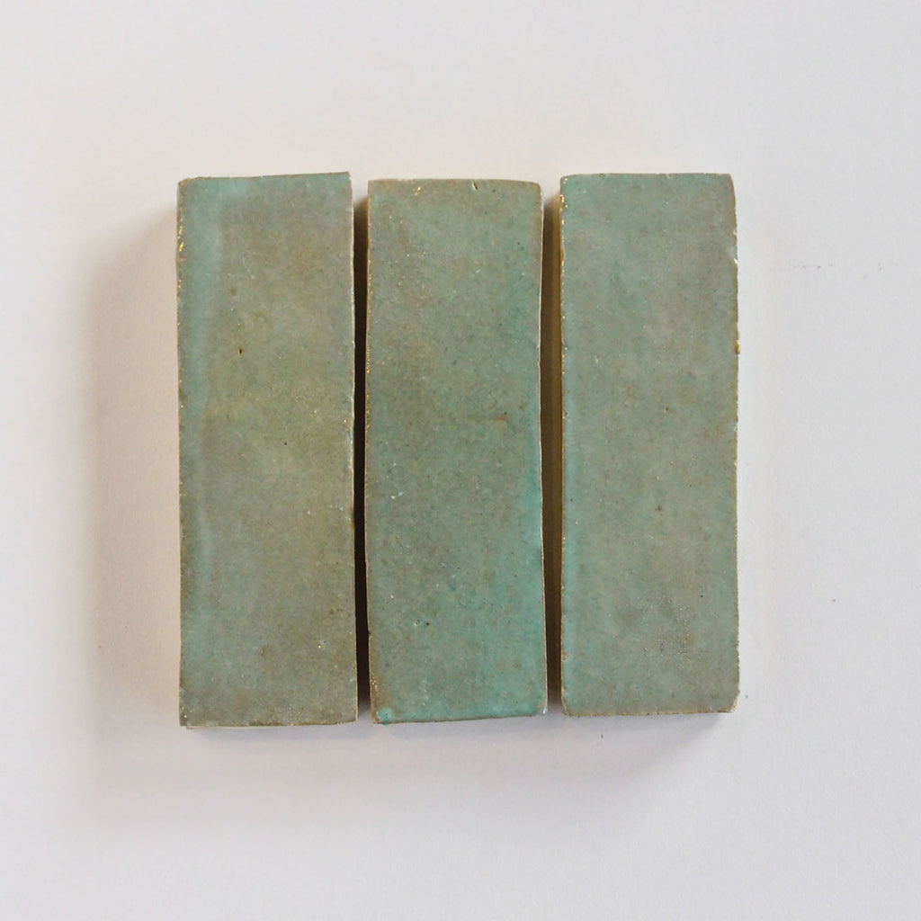 Moroccan Zellige Thin Bejmat Avocado by Tiles of Ezra