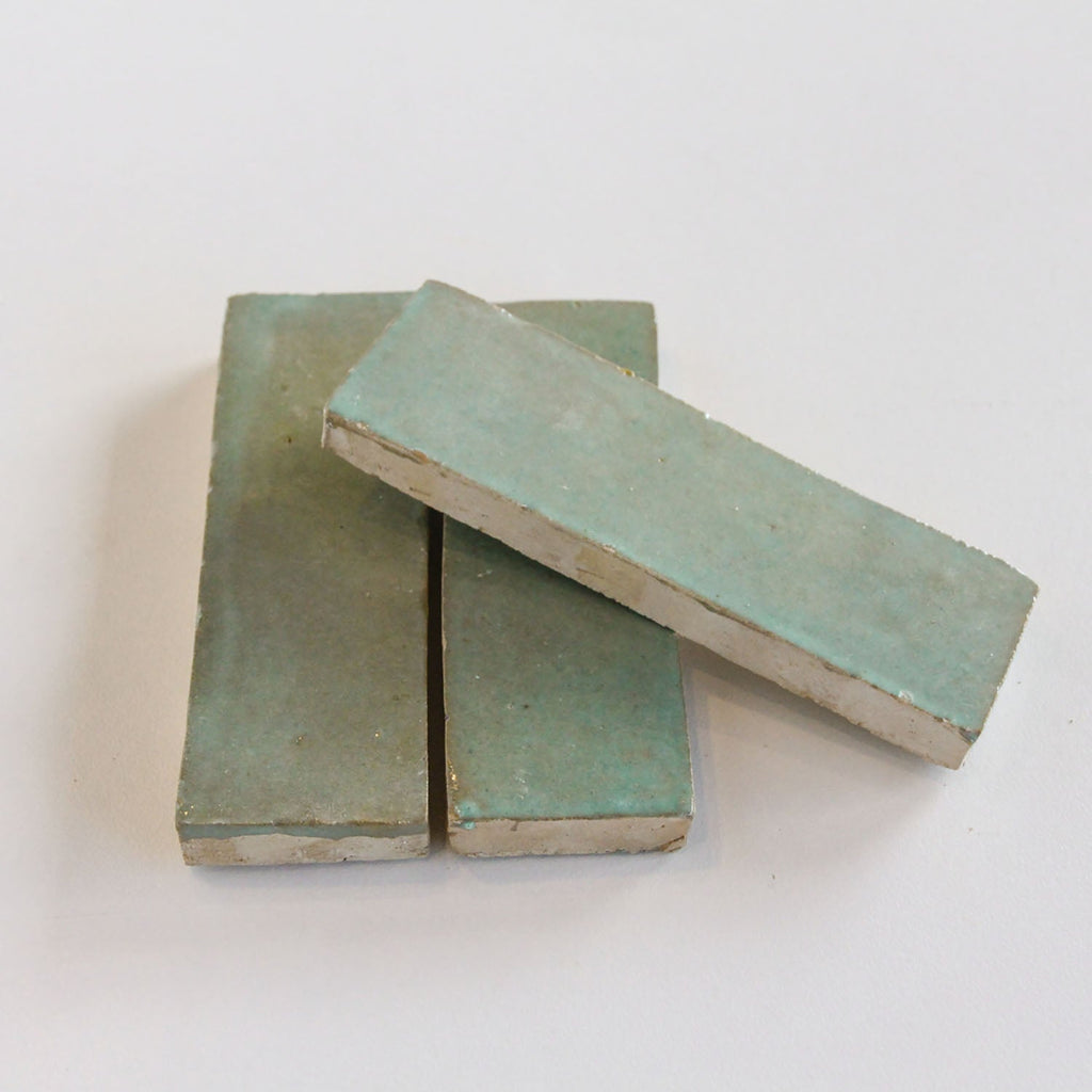 Moroccan Zellige Thin Bejmat Avocado by Tiles of Ezra