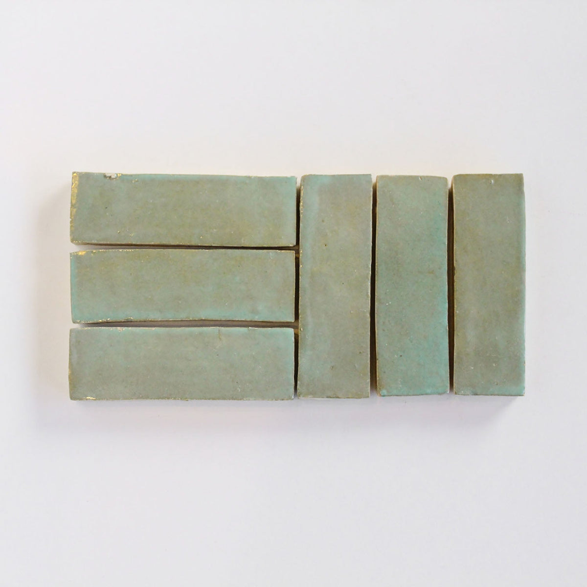 Moroccan Zellige Thin Bejmat Avocado by Tiles of Ezra