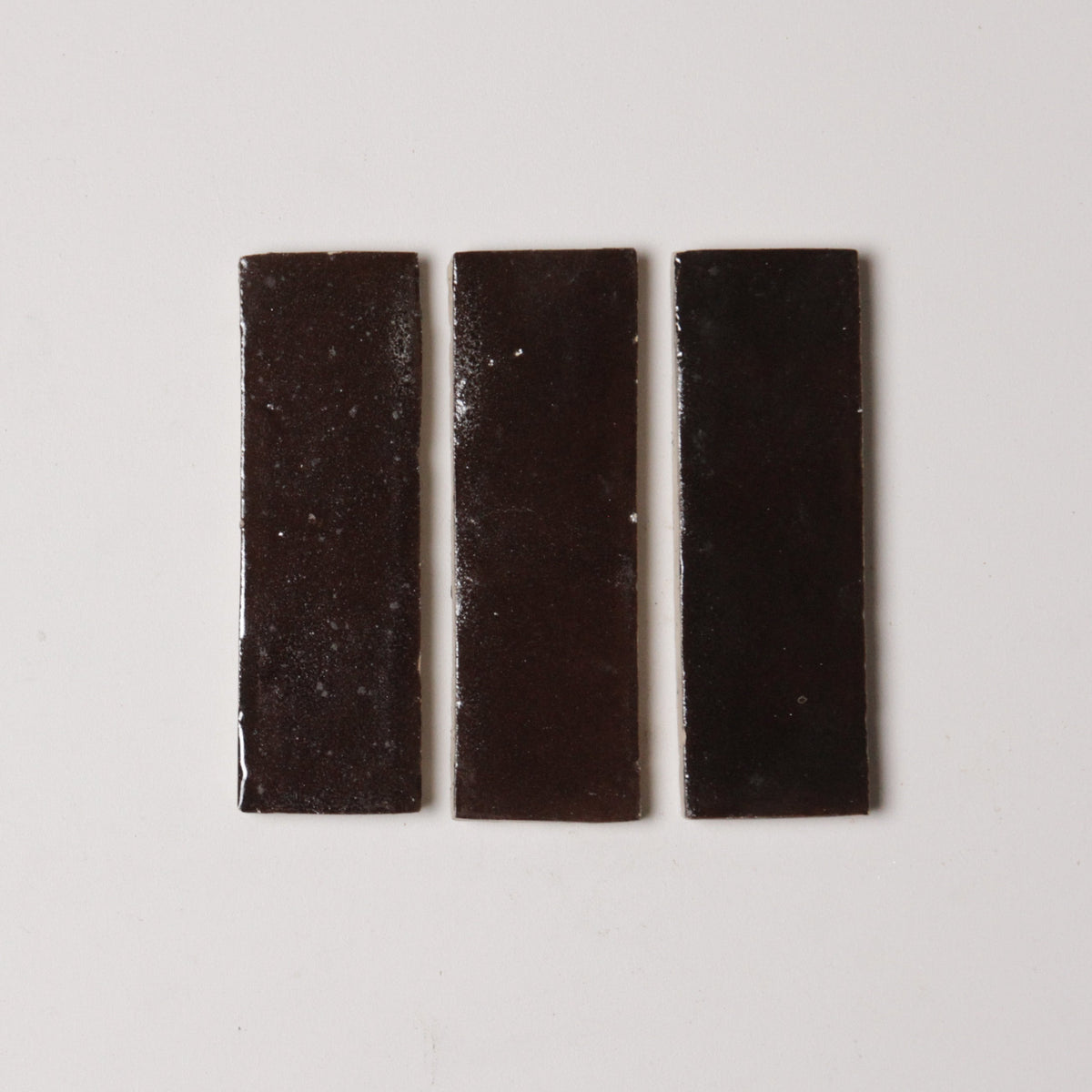 Moroccan Zellige Thin Bejmat Chocolate by Tiles of Ezra