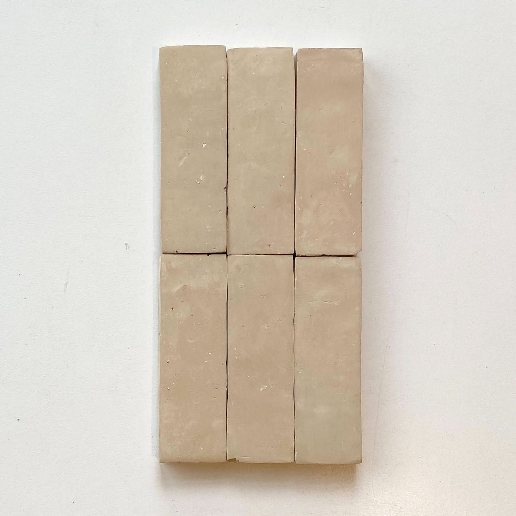 Moroccan Zellige Thin Bejmat Clay by Tiles of Ezra