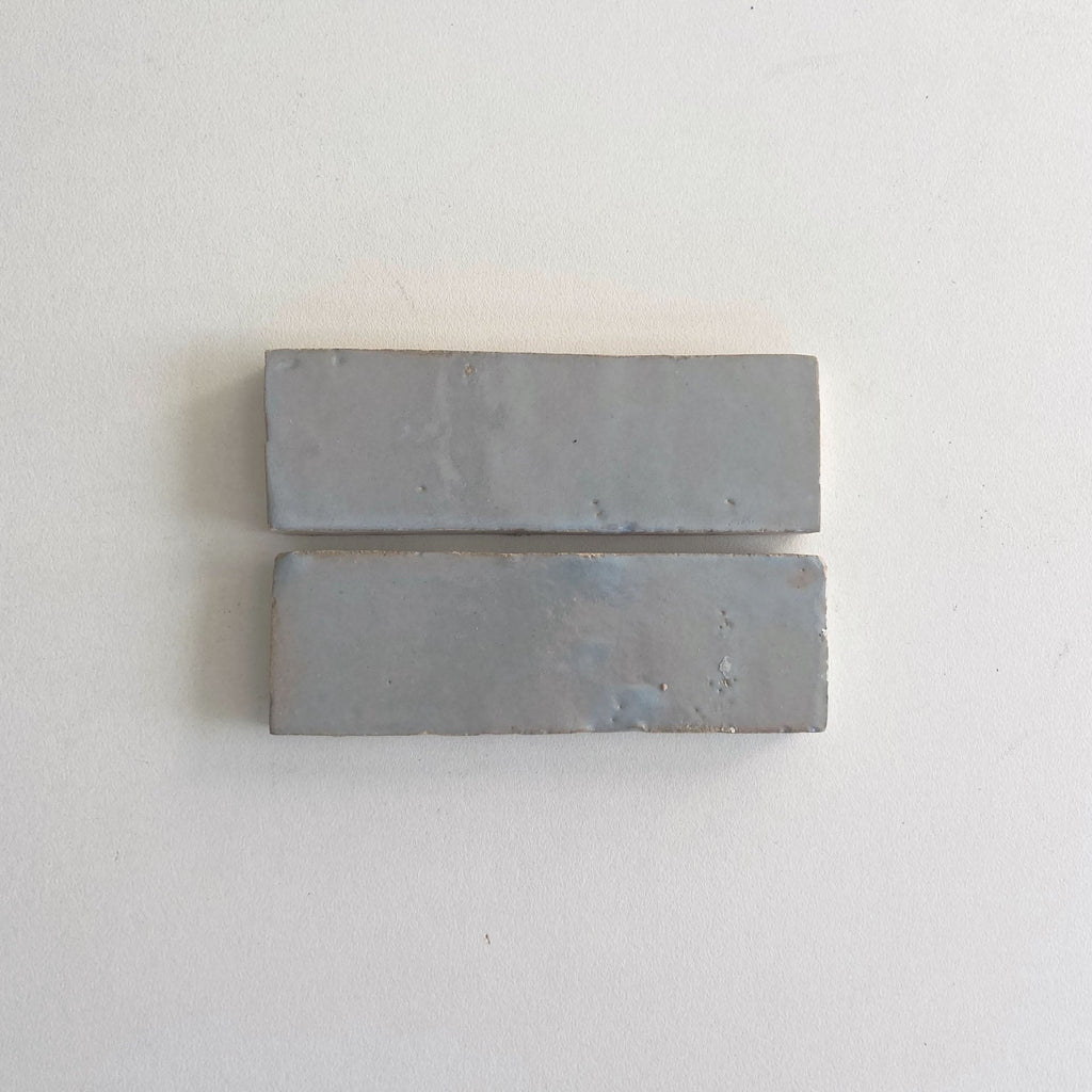 Moroccan Zellige Thin Bejmat Duck Egg Blue by Tiles of Ezra