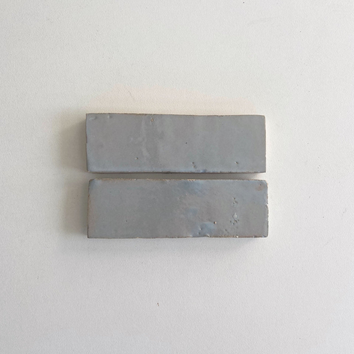 Moroccan Zellige Thin Bejmat Duck Egg Blue by Tiles of Ezra