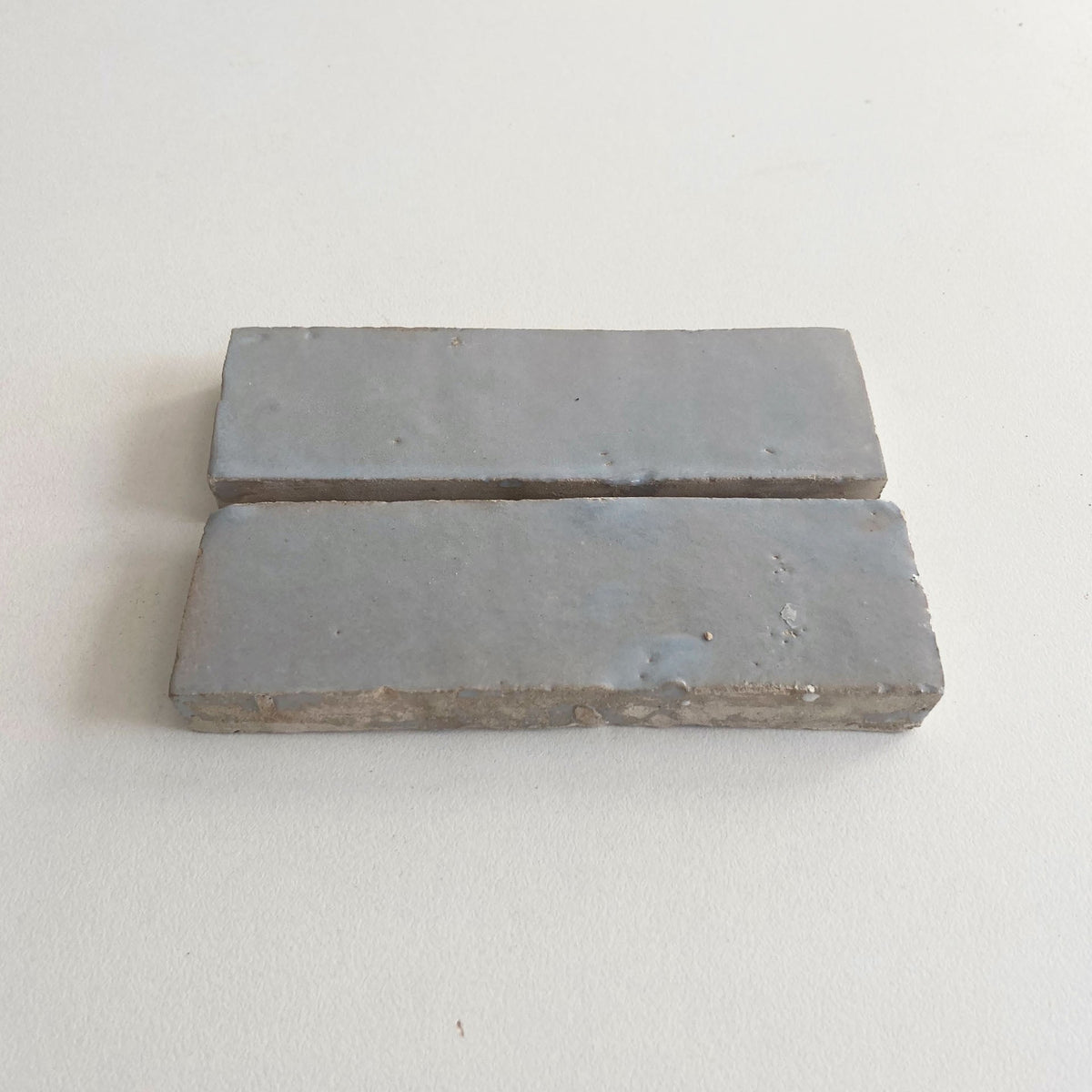 Moroccan Zellige Thin Bejmat Duck Egg Blue by Tiles of Ezra