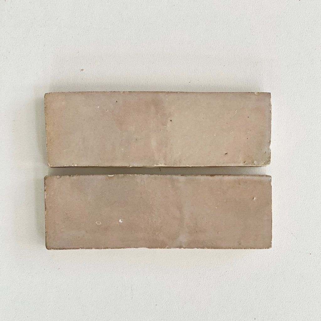 Moroccan Zellige Thin Bejmat Latte by Tiles of Ezra