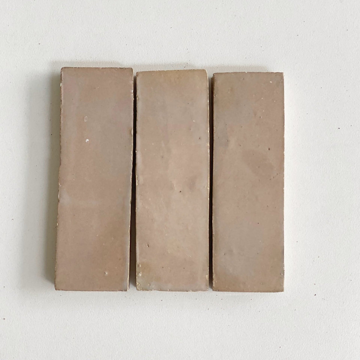 Moroccan Zellige Thin Bejmat Latte by Tiles of Ezra
