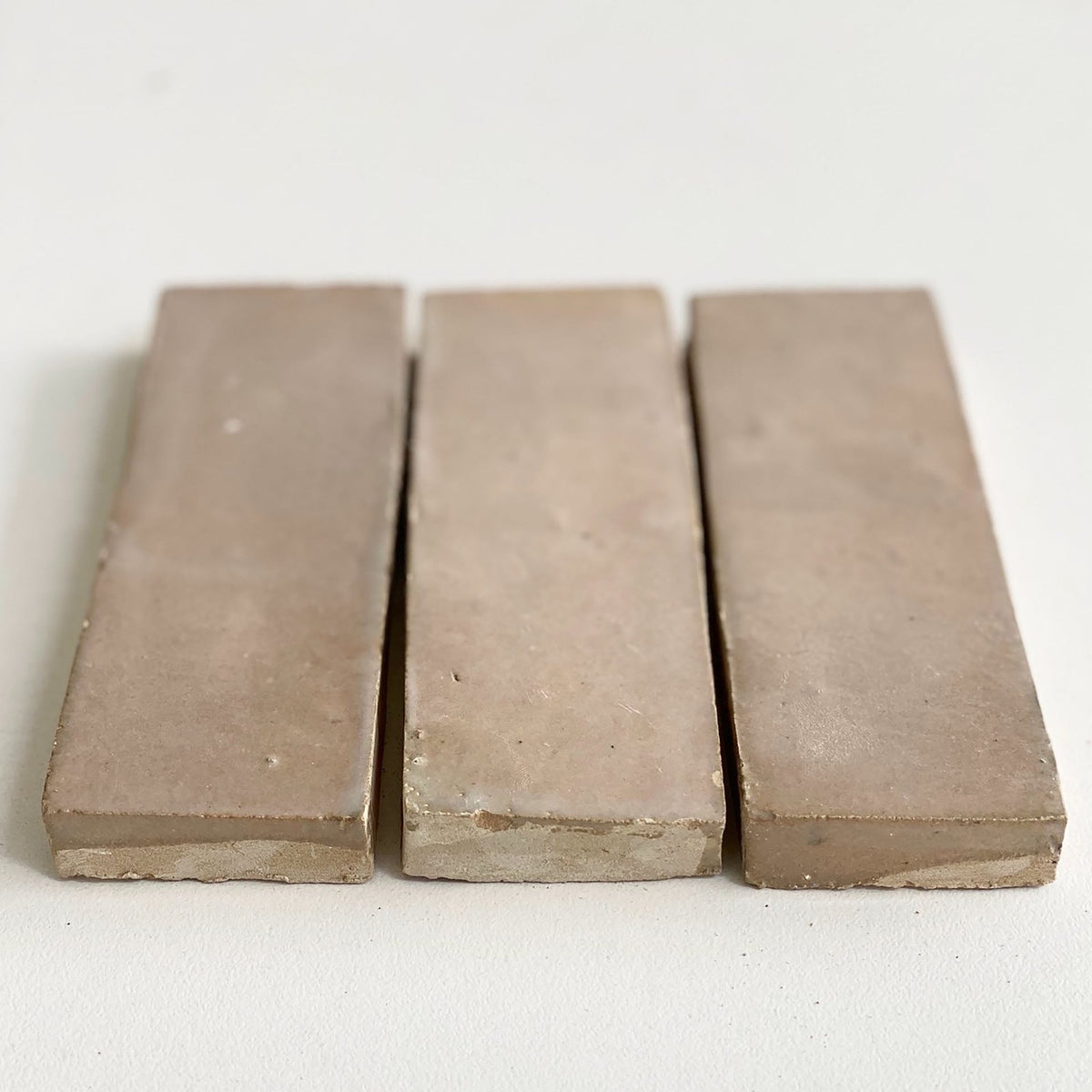 Moroccan Zellige Thin Bejmat Latte by Tiles of Ezra