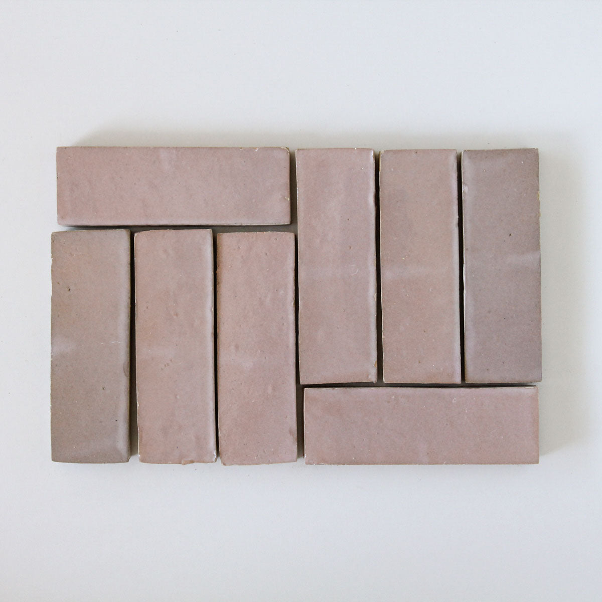Moroccan Zellige Thin Bejmat Moroccan Pink by Tiles of Ezra