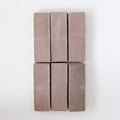Moroccan Zellige Thin Bejmat Moroccan Pink by Tiles of Ezra