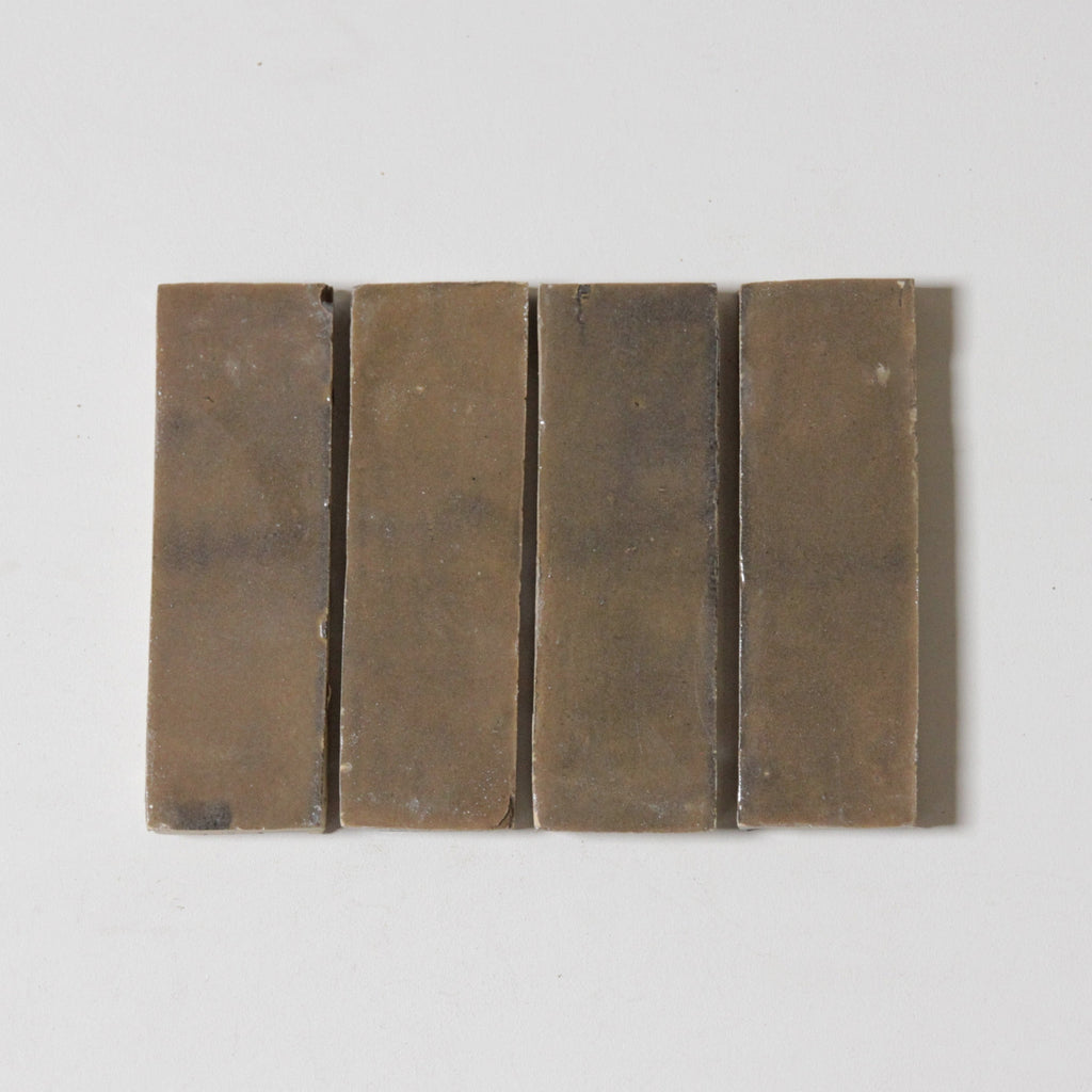 Moroccan Zellige Thin Bejmat Shiitake by Tiles of Ezra