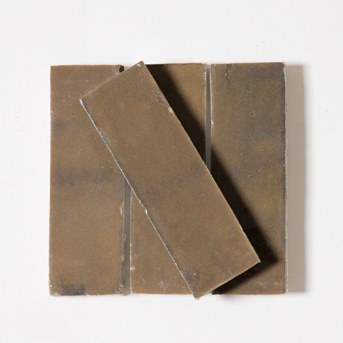 Moroccan Zellige Thin Bejmat Shiitake by Tiles of Ezra