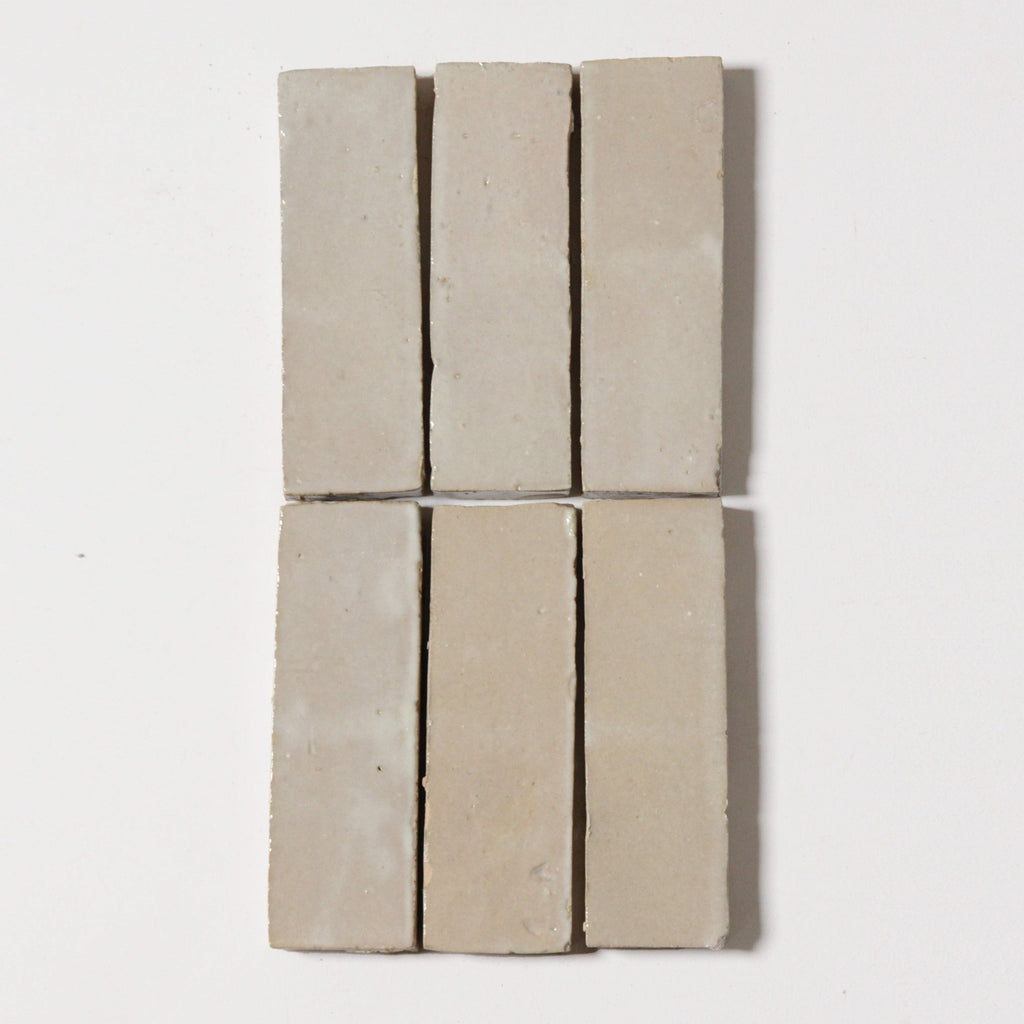 Moroccan Zellige Thin Bejmat Oat by Tiles of Ezra