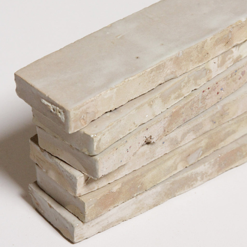 Moroccan Zellige Thin Bejmat Oat by Tiles of Ezra