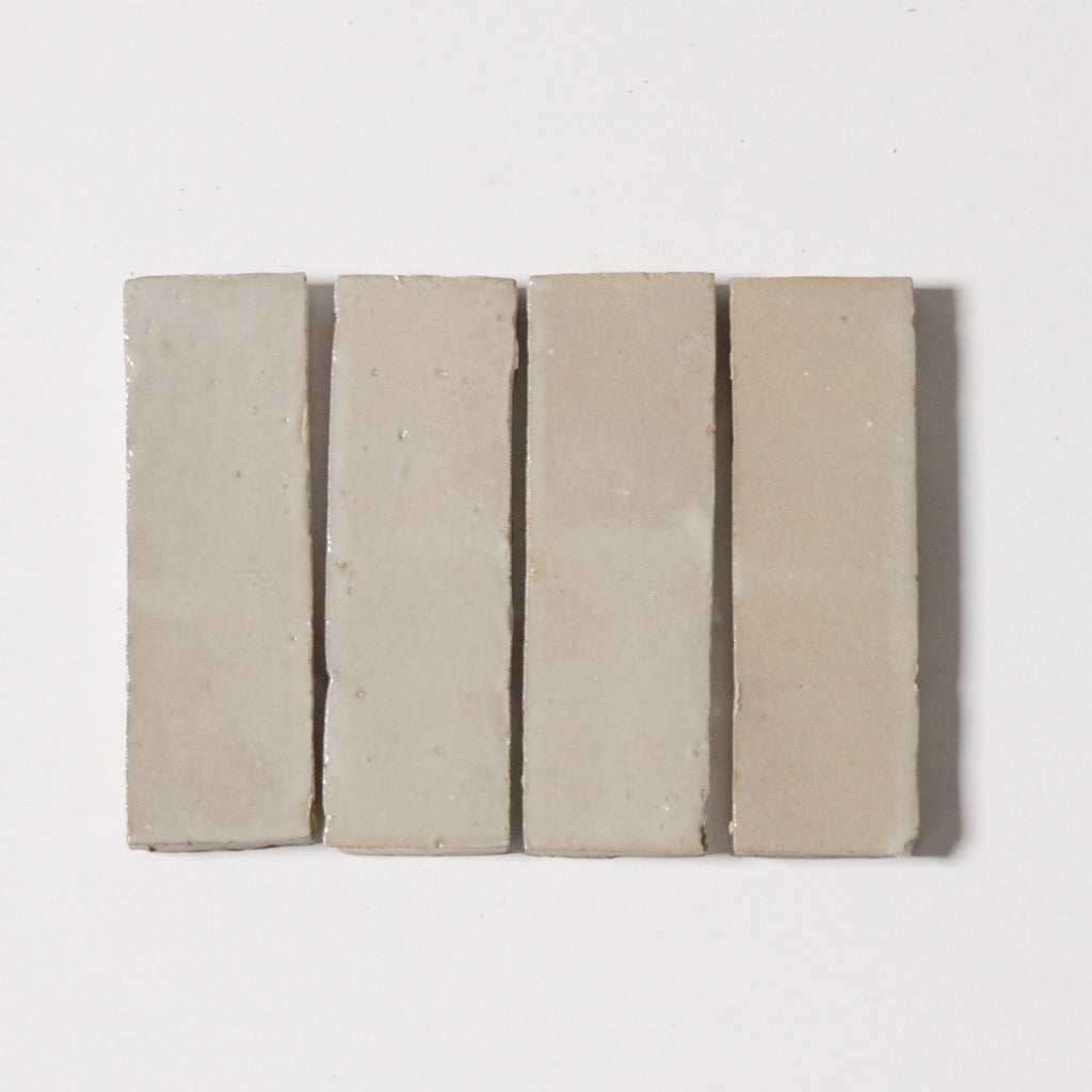 Moroccan Zellige Thin Bejmat Oat by Tiles of Ezra
