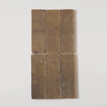 Moroccan Zellige Thin Bejmat Shiitake by Tiles of Ezra
