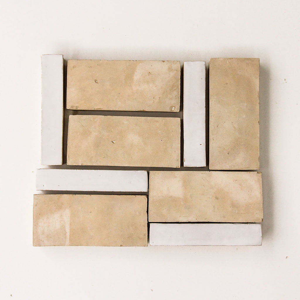 Moroccan Zellige Wide Bejmat Clay by Tiles of Ezra