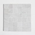 Moroccan Zellige Liston Mosaic Snow by Tiles of Ezra