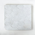 Moroccan Zellige Tesela Mosaic Snow by Tiles of Ezra