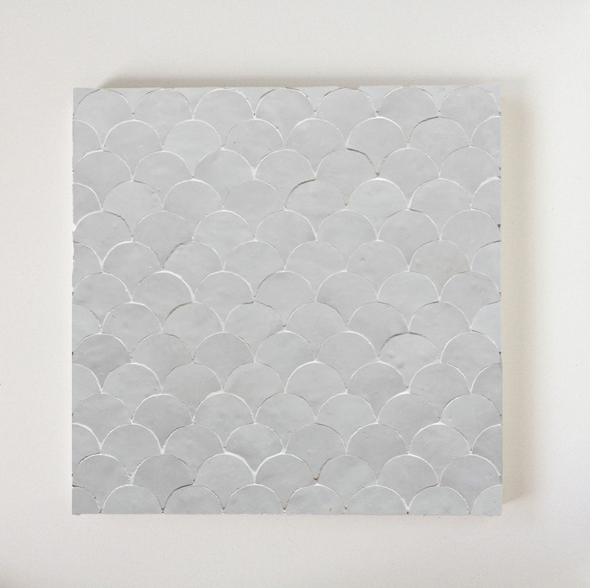Moroccan Zellige Orla Mosaic Snow by Tiles of Ezra