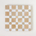 Moroccan Zellige Estela Mosaic Snow + Clay by Tiles of Ezra