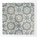 Moroccan Zellige Cadencia Mosaic Dust + Clear Sky by Tiles of Ezra