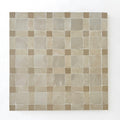 Moroccan Zellige Reticula Mosaic Clay + Latte + Oat by Tiles of Ezra