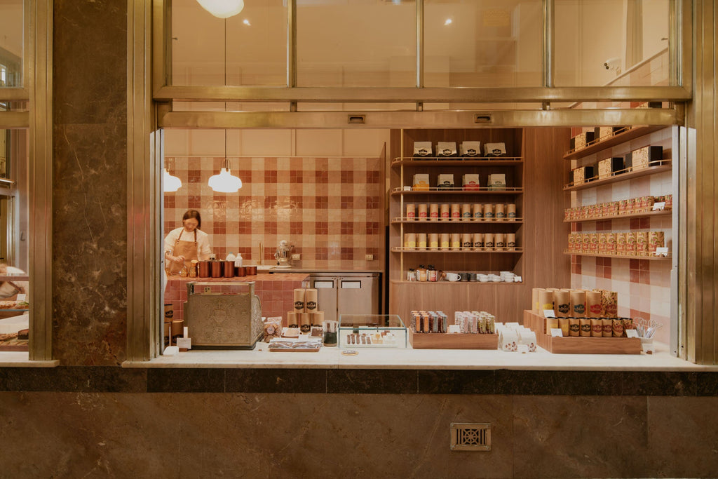 Moroccan Zellige Square Rust by Tiles of Ezra