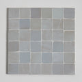 Moroccan Zellige Liston Mosaic Duck Egg Blue by Tiles of Ezra