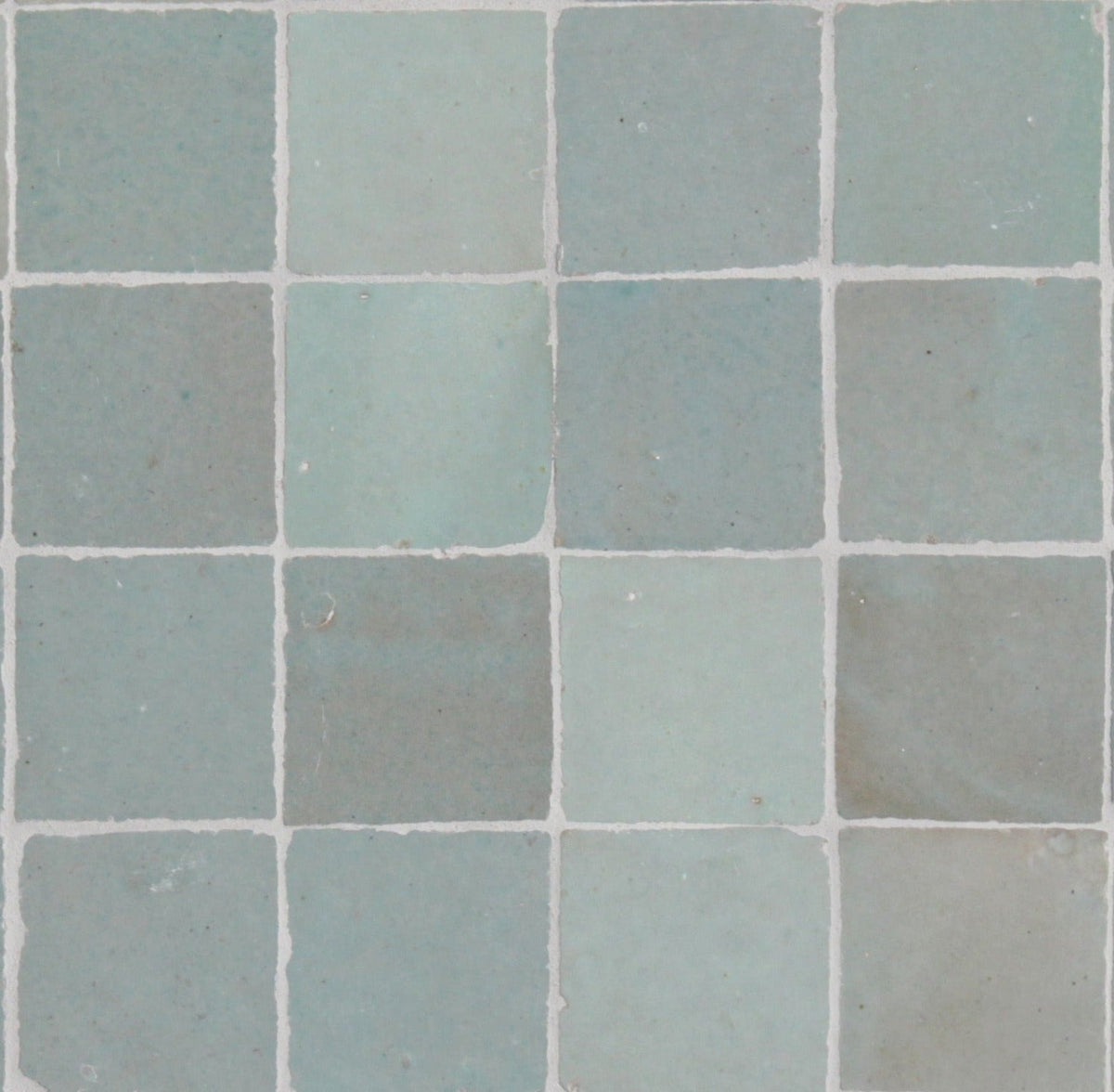 Moroccan Zellige Liston Mosaic Moss by Tiles of Ezra