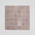 Moroccan Zellige Liston Mosaic Moroccan Pink by Tiles of Ezra