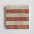 Moroccan Zellige Liston Mosaic Latte + Rust by Tiles of Ezra