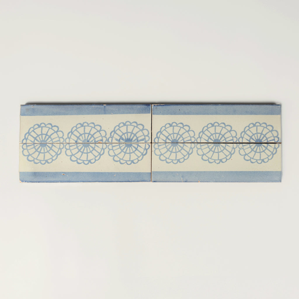 Amano Lace Azul Border by Tiles of Ezra