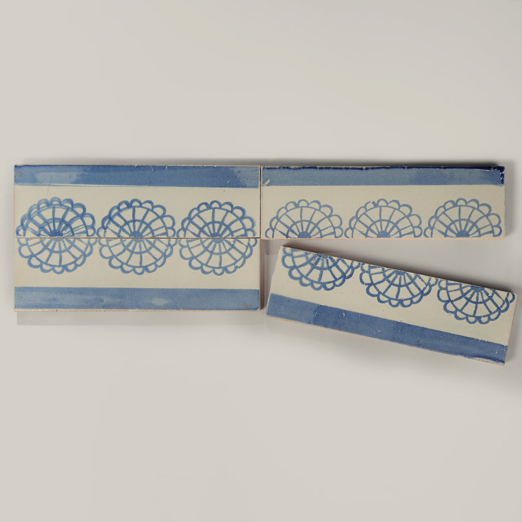 Amano Lace Azul Border by Tiles of Ezra