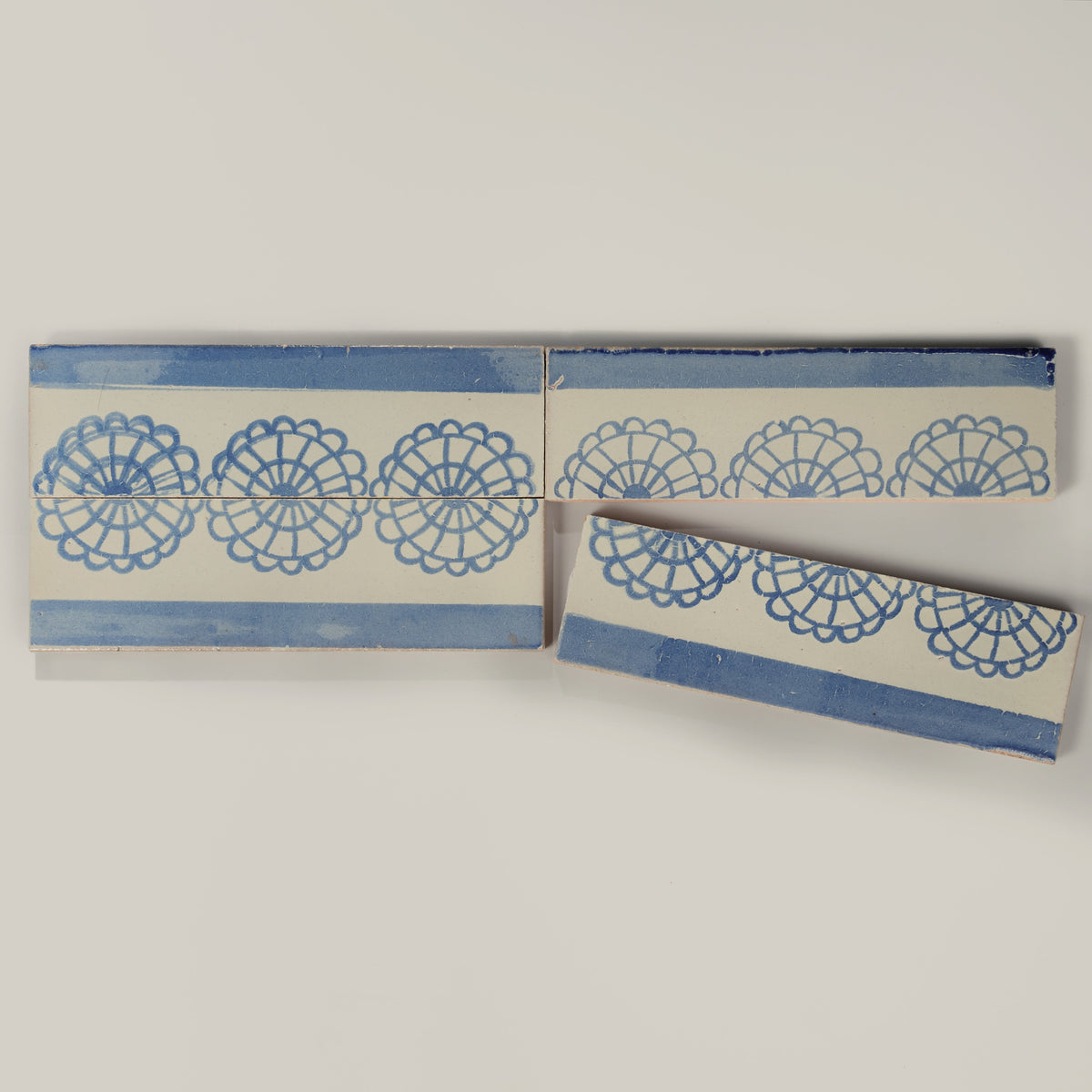Amano Lace Azul Border by Tiles of Ezra