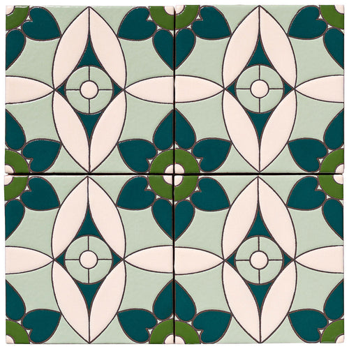 ARTO Palm Royale Moroccan Heart 1 - 6x6 — per piece