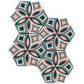 ARTO Palm Royale Sea Spray 1 - 6" Hexagon — per piece