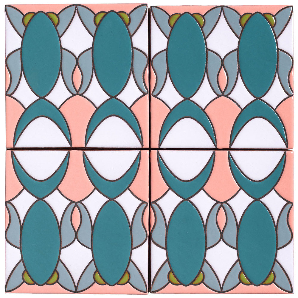 ARTO Palm Royale Seaside Serenade 2 - 6x6 — per piece