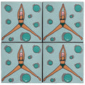 ARTO Palm Royale Swimmer 2 - 6x6 — per piece