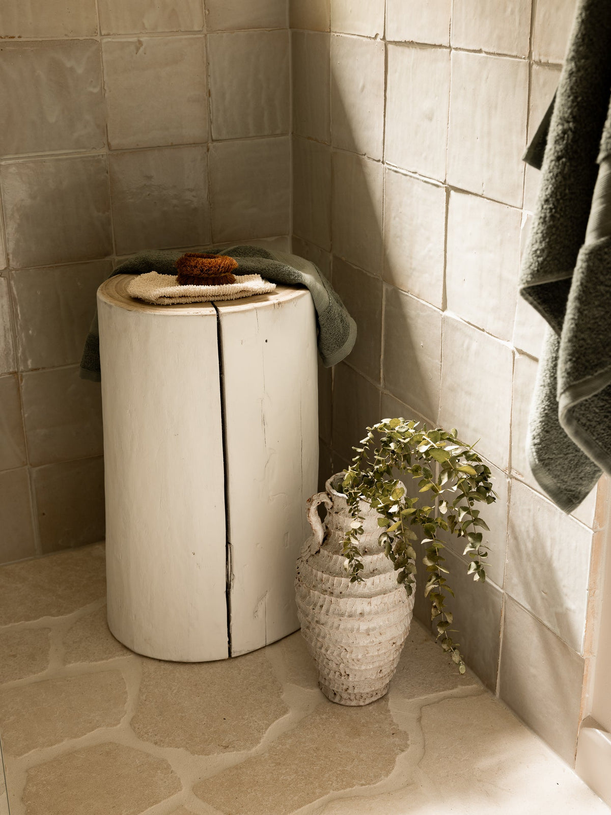 Moroccan Zellige Panel Dust by Tiles of Ezra