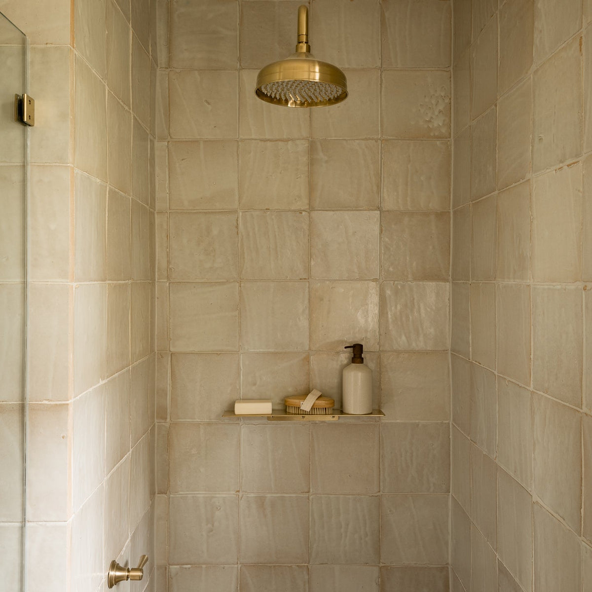 Moroccan Zellige Panel Dust by Tiles of Ezra