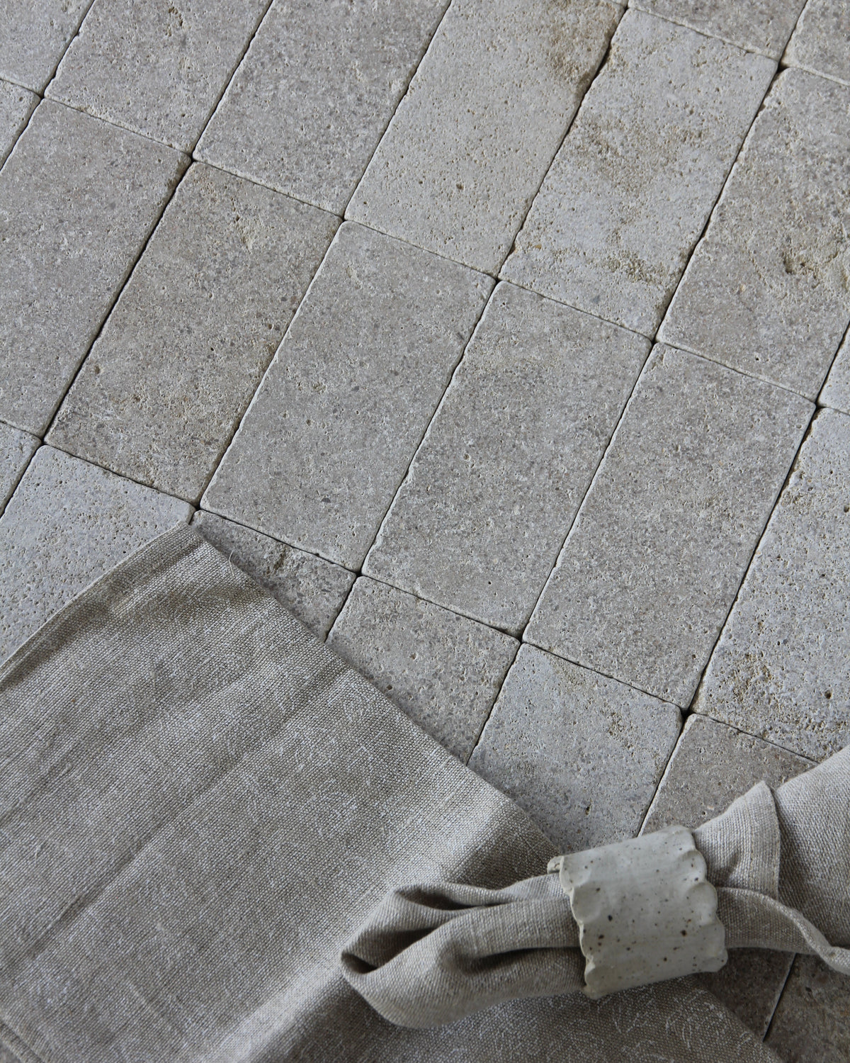 Moroccan Limestone Brick Sahara by Tiles of Ezra