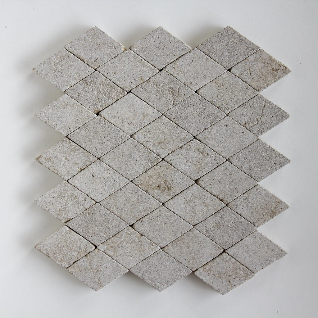 Moroccan Limestone Diamond Sahara by Tiles of Ezra