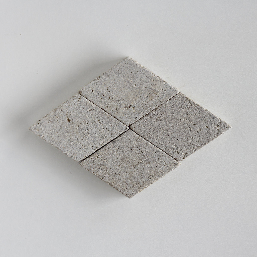Moroccan Limestone Diamond Sahara by Tiles of Ezra